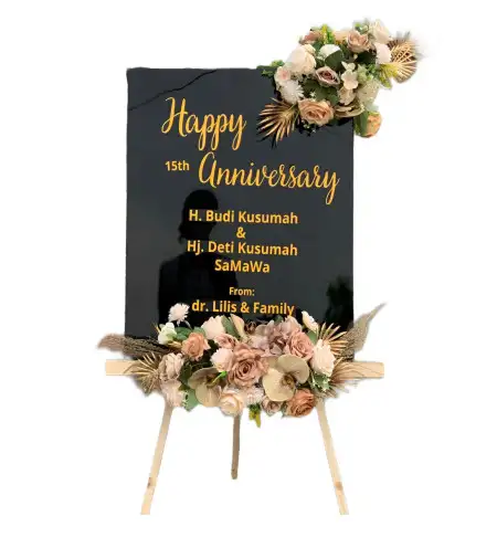 Papan Bunga Akrilik Tabet