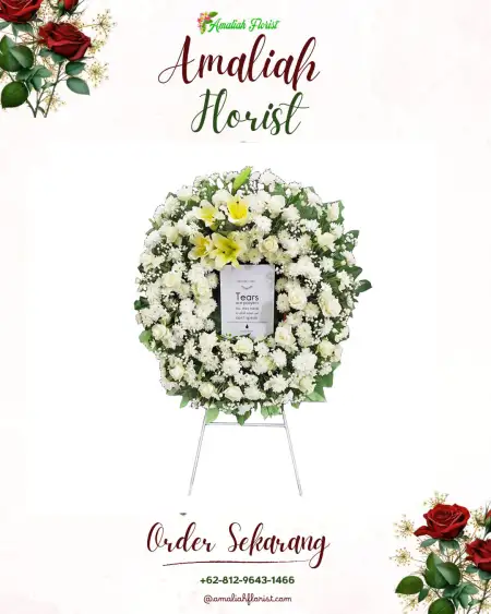 Krans Bunga Duka Tabet